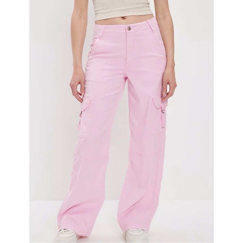 American Eagle Dreamy Drape Super High Rise Baggy Wide Leg Pants